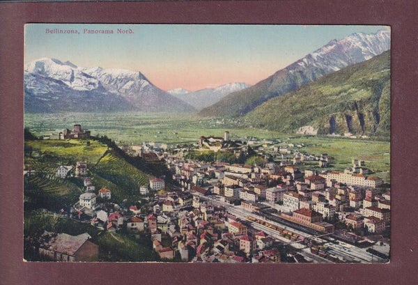 BELLINZONA - Panorama Nord - Stazione