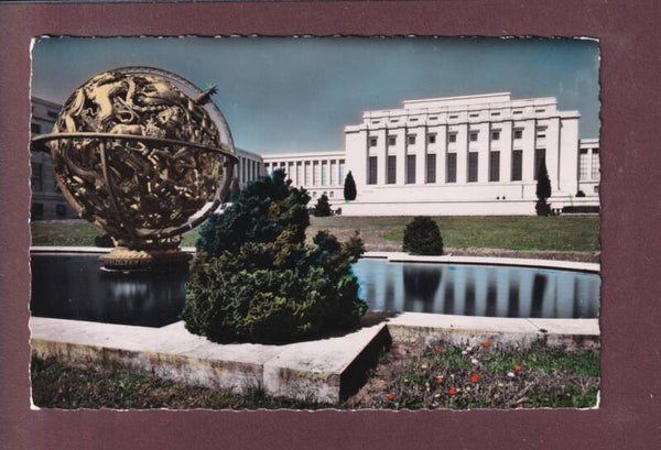 GENEVE - Palais des Nations - Sphère céleste Manship