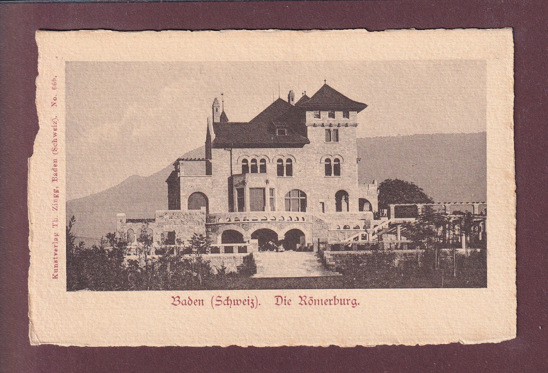 BADEN - Römerburg