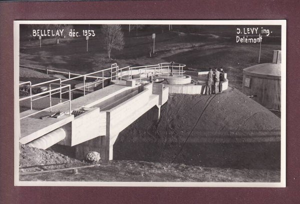 BELLELAY - Station d'épuration 1953 - Photo
