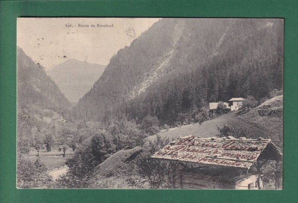 Route de ROSELEND - 1904