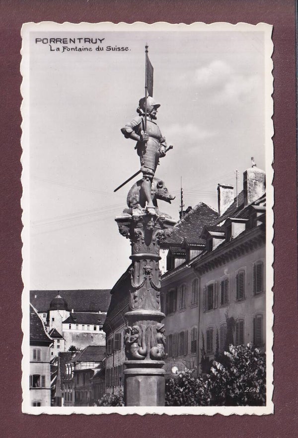 PORRENTRUY - Fontaine du Suisse