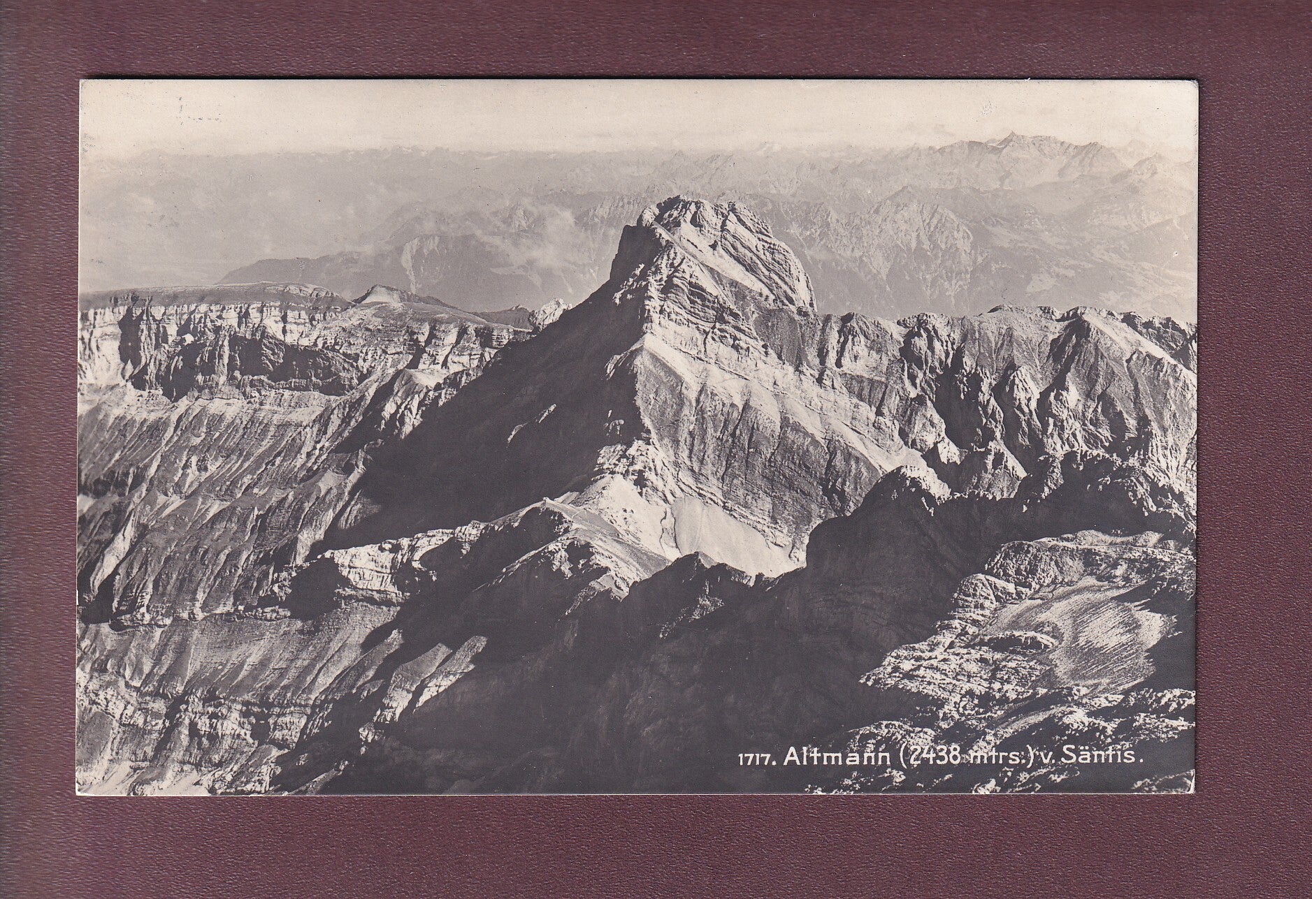 ALTMANN vom Säntis - 1916