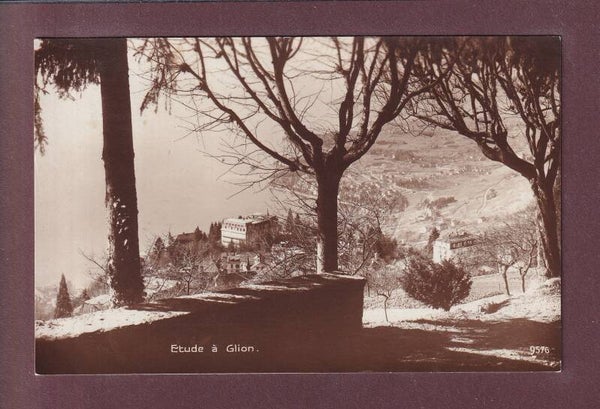 Etude à GLION