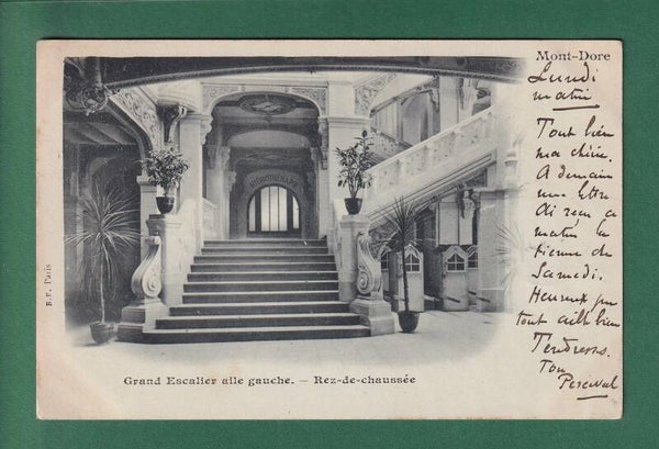 MONT-DORE - Grand Escalier - 1903