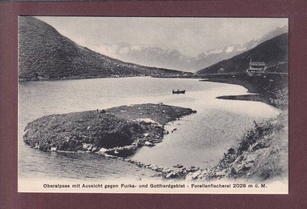 OBERALPSEE - Forellenfischerei