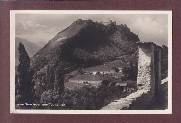 SION - Vue sur Tourbillon