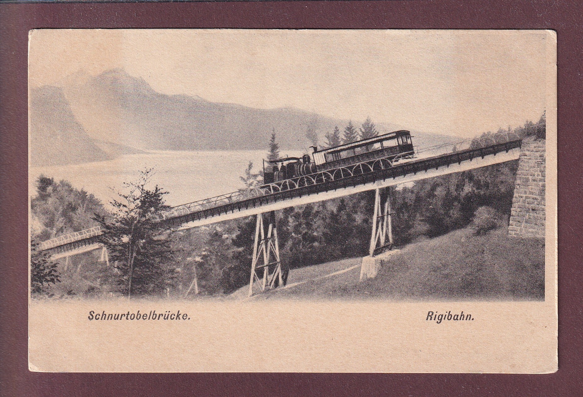 Rigibahn - SCHNURTOBELBRÜCKE