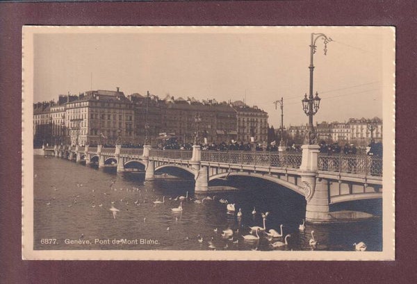GENEVE - Pont du Mont-Blanc