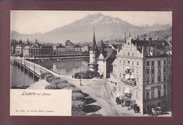 LUZERN - Hotel du Cygne - Kutsche