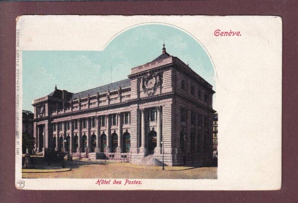 GENEVE - Hôtel des Postes