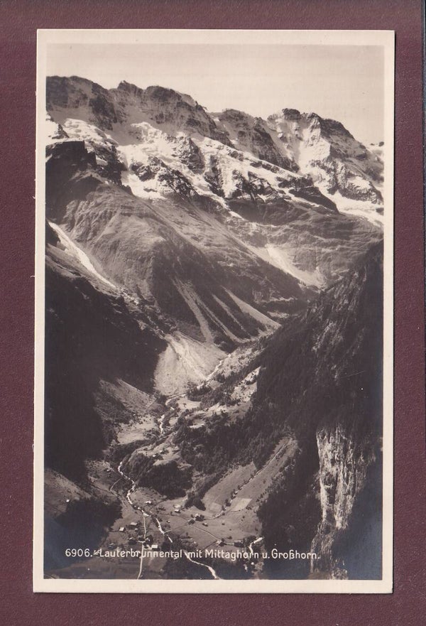 LAUTERBRUNNENTAL - Mittaghorn - Grosshorn
