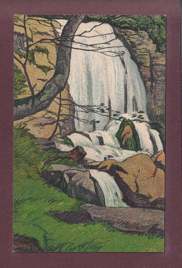 BEATUSHÖHLEN - Wasserfall im Park