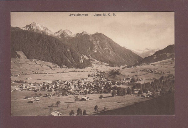ZWEISIMMEN - Ligne MOB