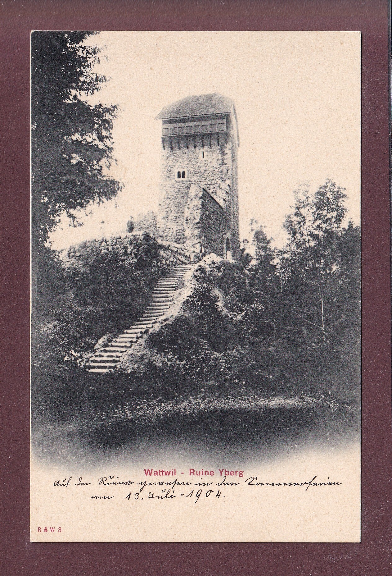 WATTWIL - Ruine Yberg