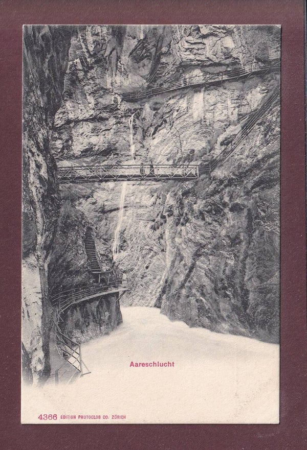 AARESCHLUCHT bei Meiringen