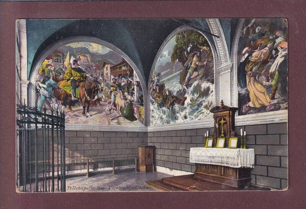 TELLSKAPELLE - Wandgemälde - 1912