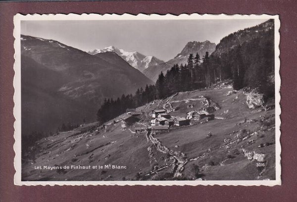 LES MAYENS DE FINHAUT - Mont-Blanc - 1954