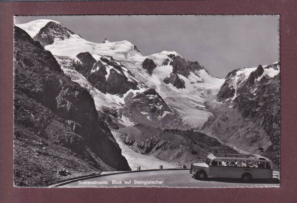 Sustenstrasse - STEINGLETSCHER - Postauto - 1959