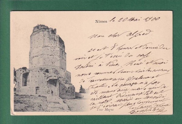 NIMES - Tour Magne - 1900