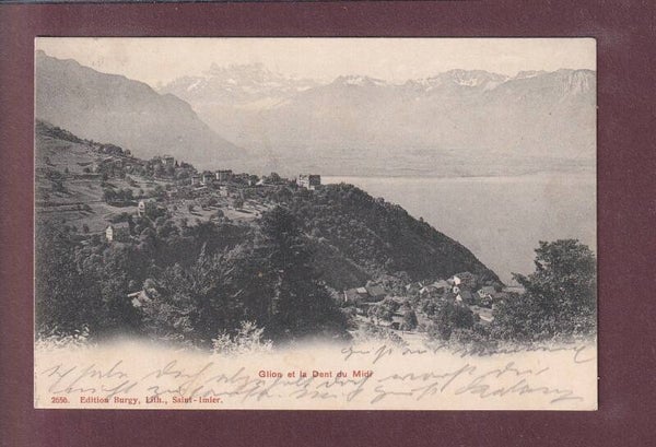 GLION et Dents du Midi - 1904