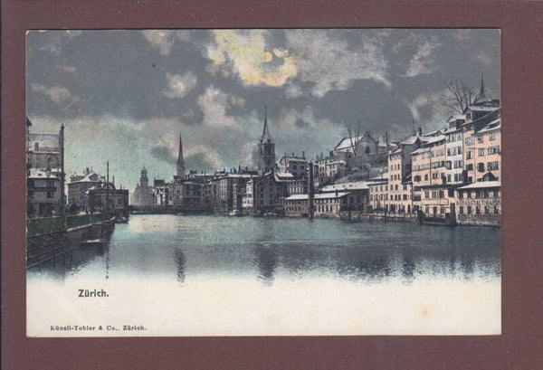 ZÜRICH - Schnee und Mondschein