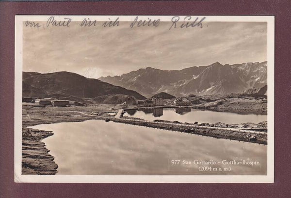 SAN GOTTARDO - 1929