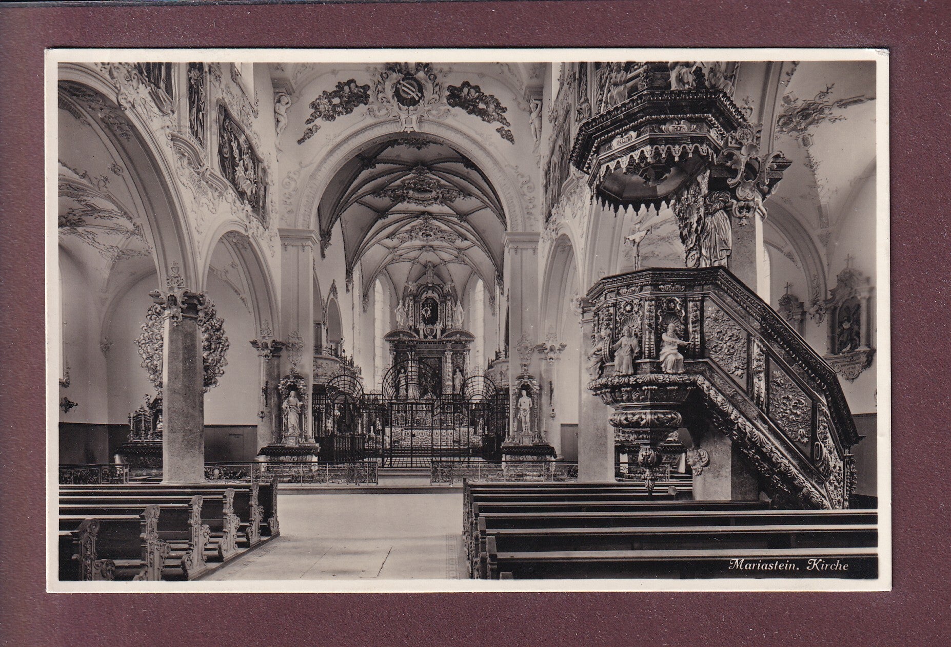 MARIASTEIN - Kirche - 1934