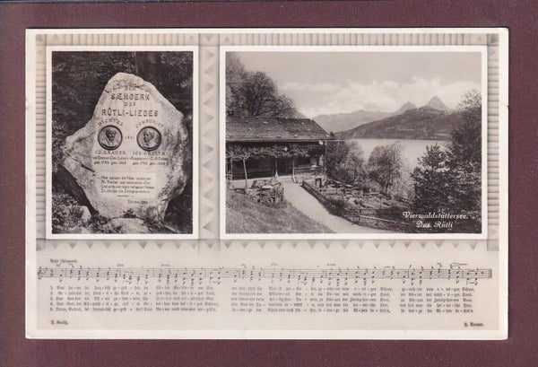 RÜTLI mit Lied - 1934