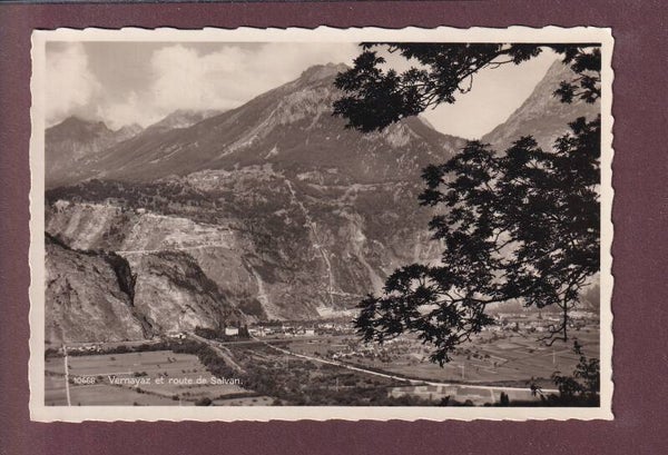 VERNAYAZ - Route de Salvan - 1935