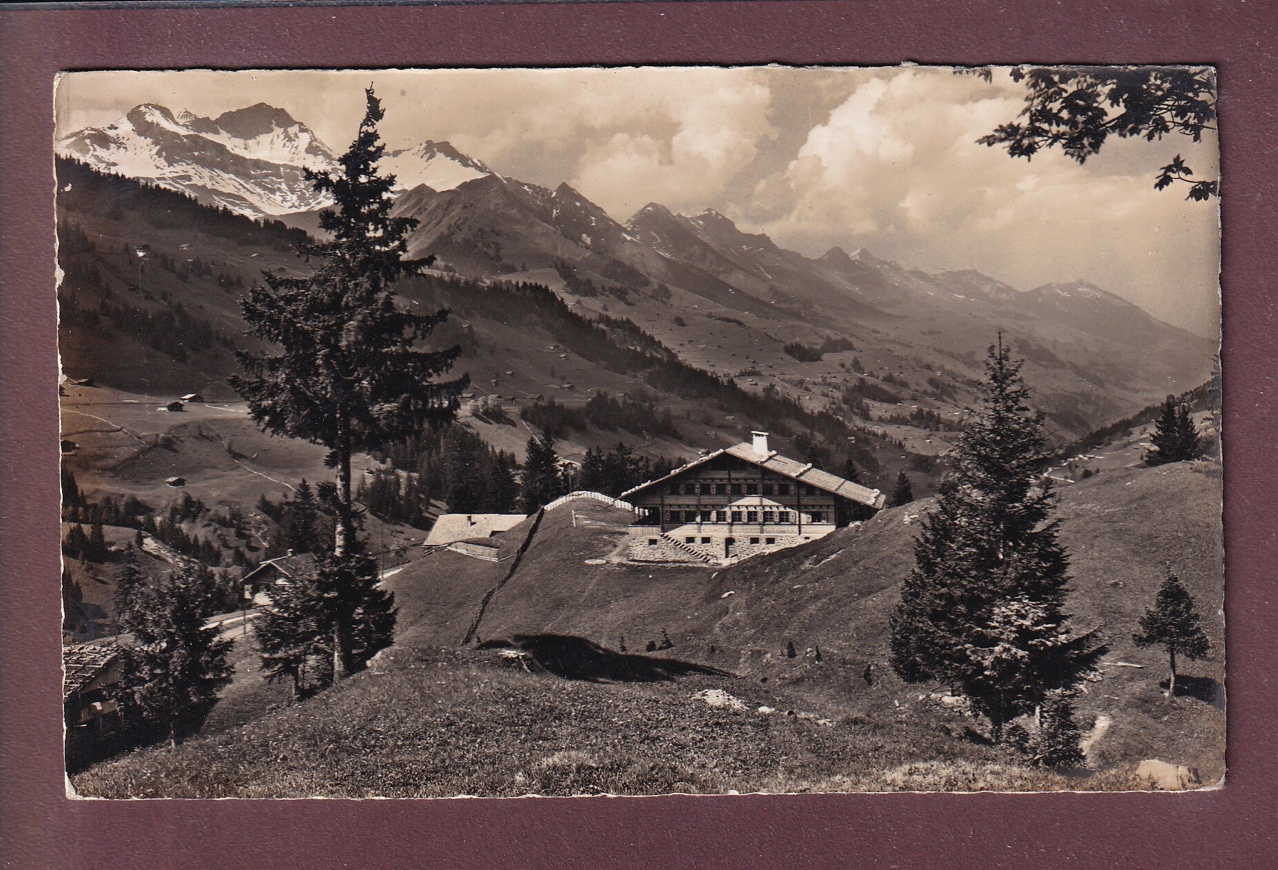 ADELBODEN - Chalet des Eclaireuses - 1946