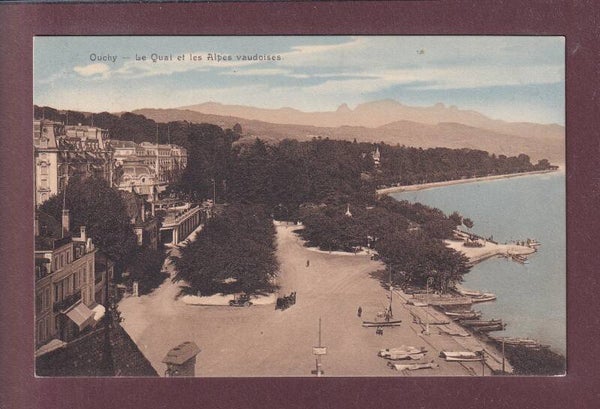 LAUSANNE - Ouchy - Quai - 1912
