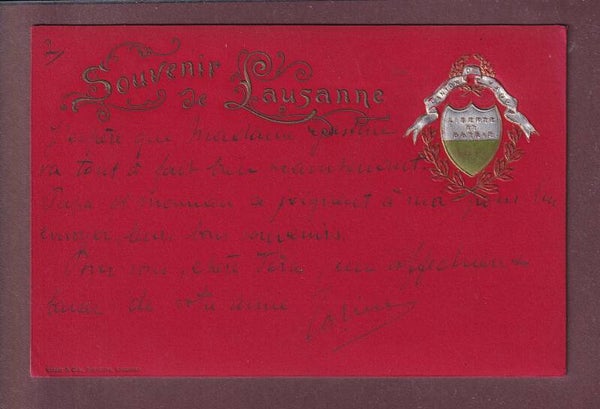 Souvenir de LAUSANNE - 1900