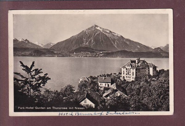 Park-Hotel GUNTEN am Thunersee - Niesen