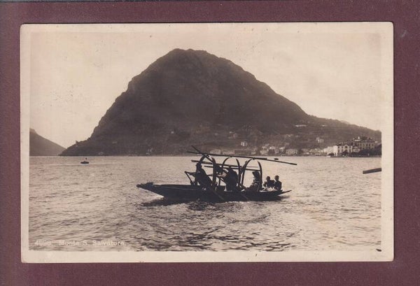 MONTE SAN SALVATORE - Barca - 1921