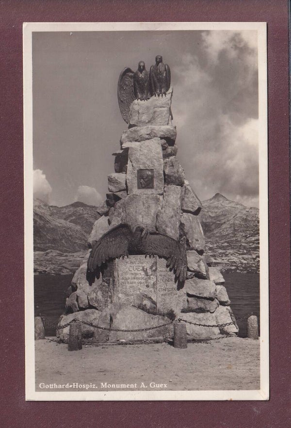 GOTTHARD-HOSPIZ - Monument A. Guex - 1930