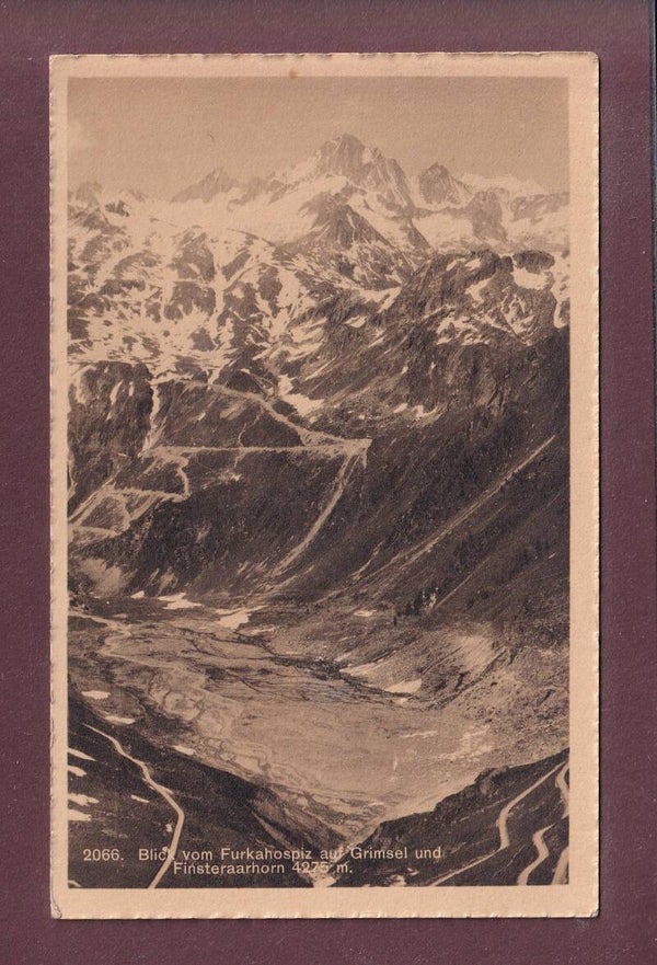 GRIMSEL und Finsteraarhorn - 1913
