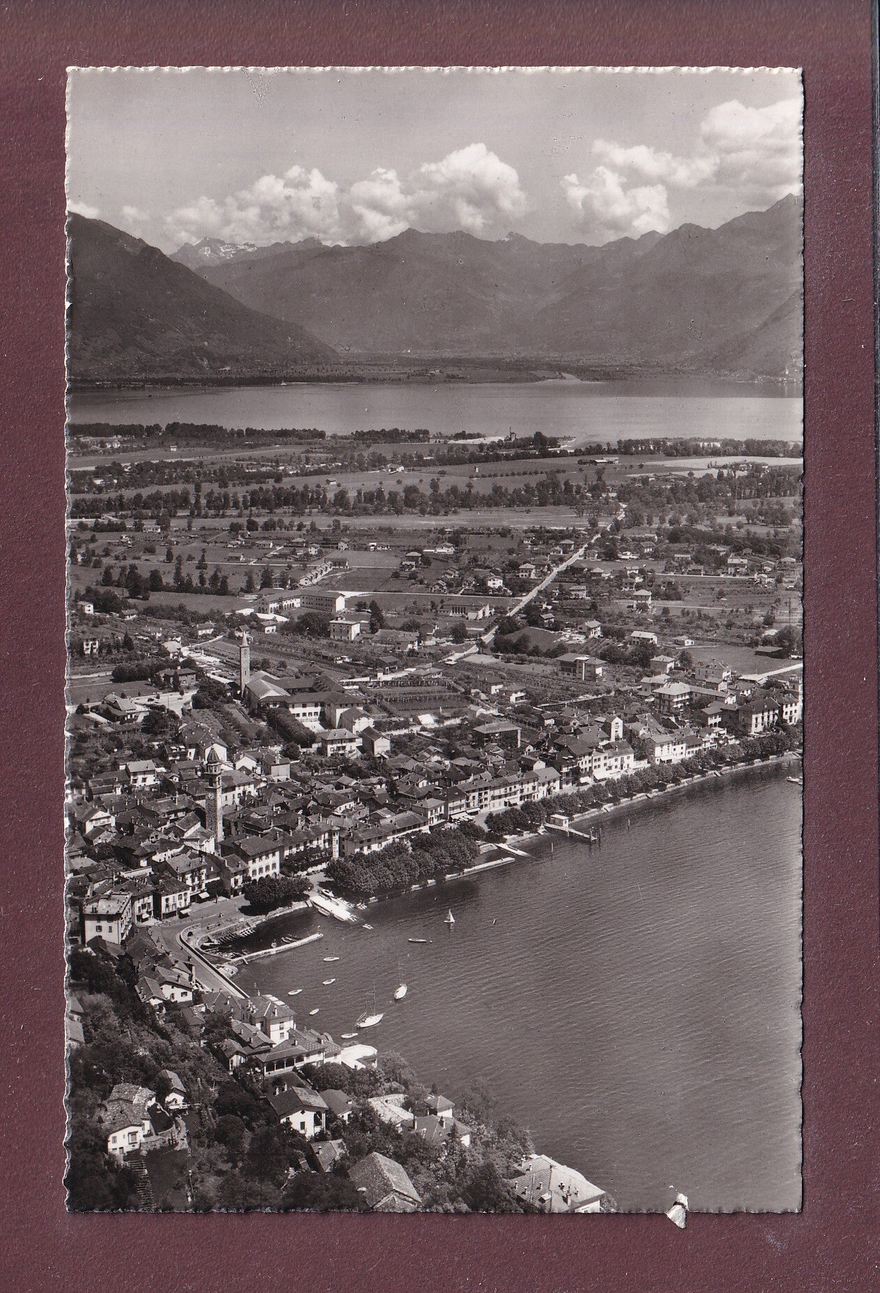 ASCONA - Fotografia aerea - 1960