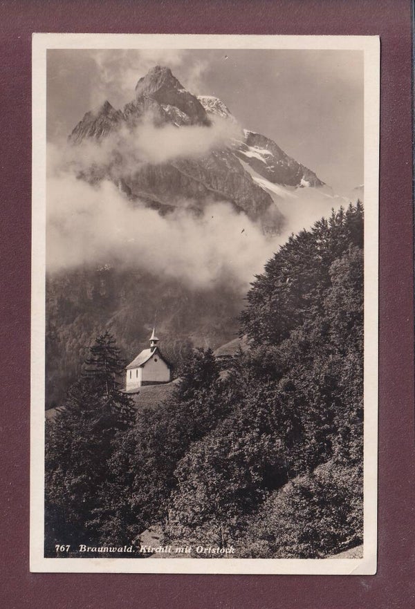 BRAUNWALD - Kirchli - Ortstock - 1931 // kleines Loch //