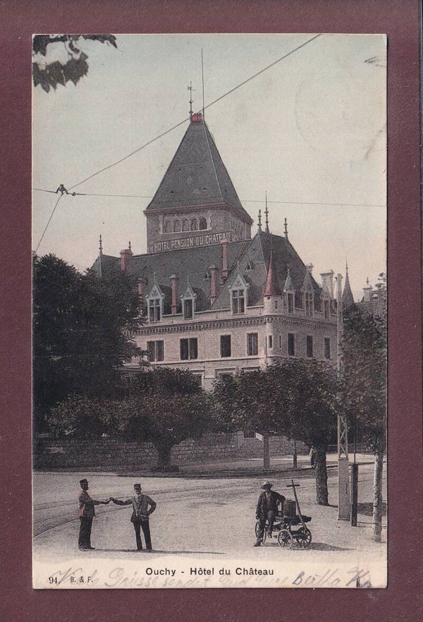 LAUSANNE - Ouchy - Château - 1909