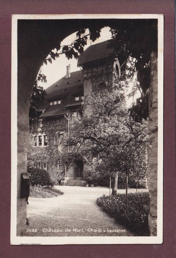 LAUSANNE - Château de MONTCHOISI - 1942