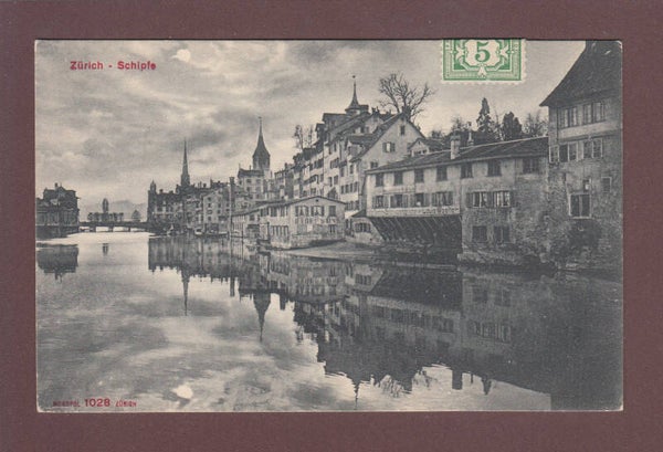 ZÜRICH - Schipfe - 1907