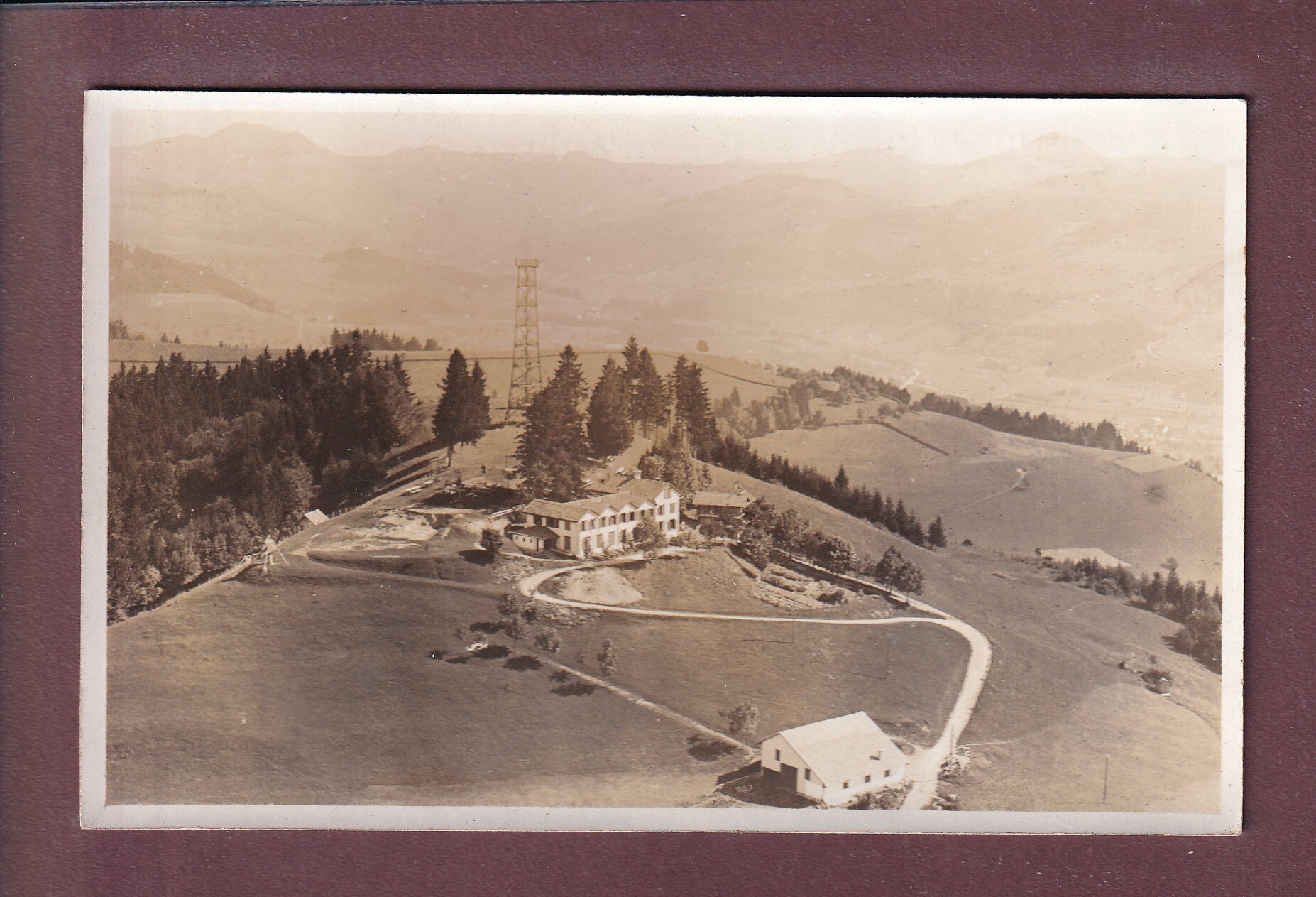 BACHTEL-KULM - Flieger-Postkarte