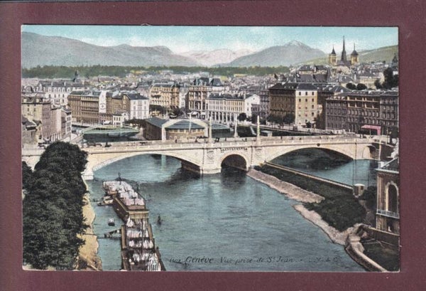 GENEVE - Vue prise de St. Jean