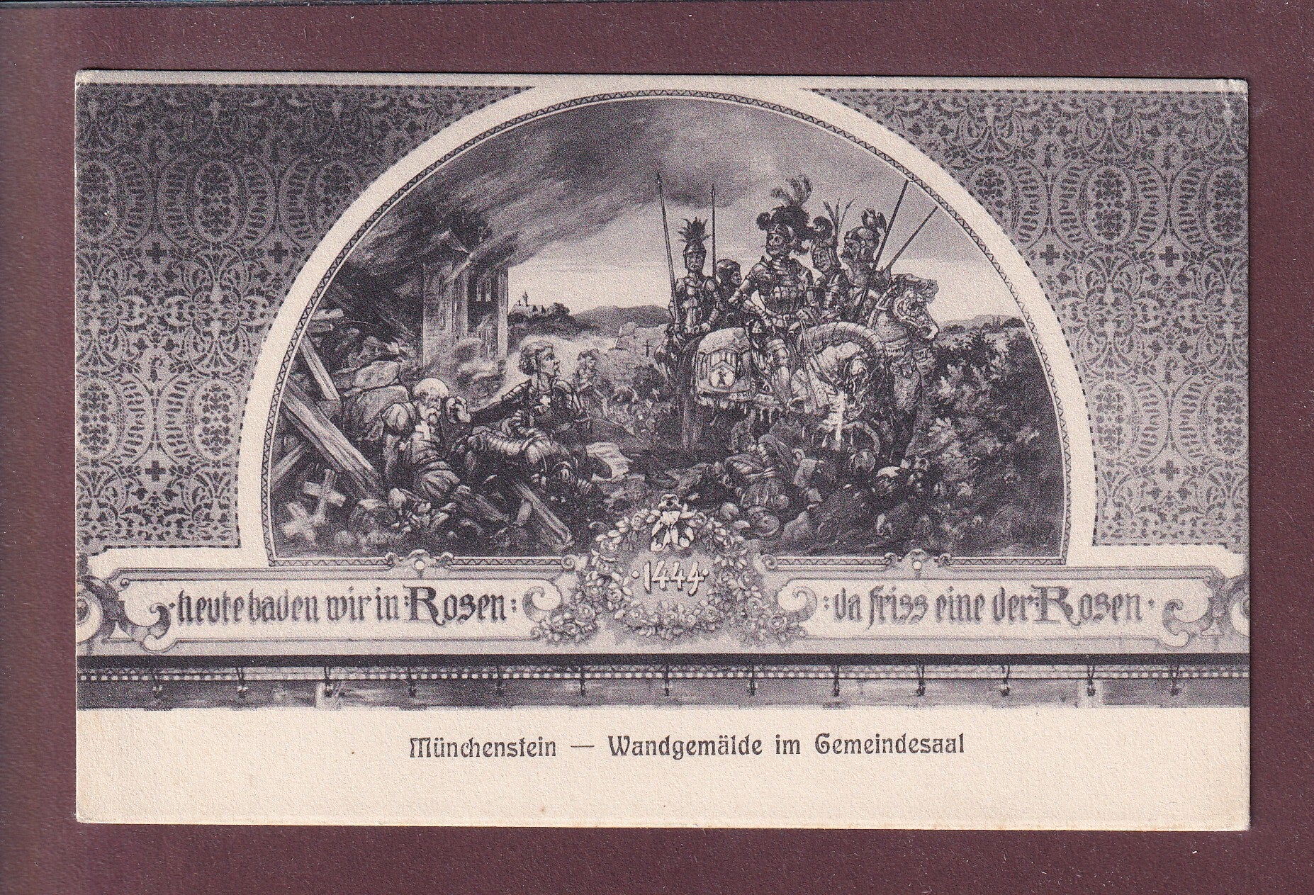 MÜNCHENSTEIN - Wandgemälde im Gemeindesaal