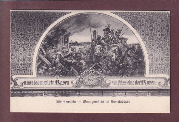 MÜNCHENSTEIN - Wandgemälde im Gemeindesaal