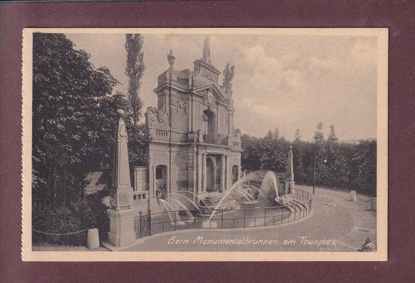 BERN - Monumentalbrunnen am Thunplatz