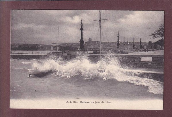 GENEVE un jour de bise