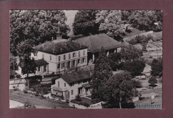 VANDOEUVRES - Vue aérienne - Mairie et Ecole