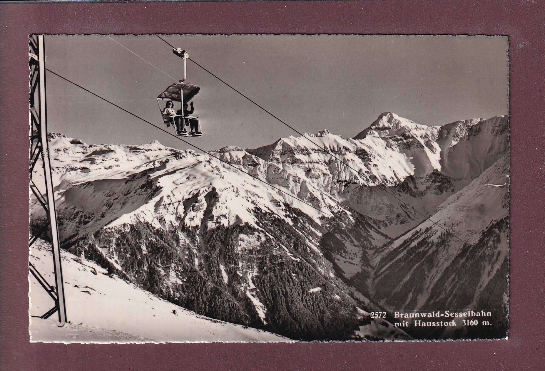 BRAUNWALD - Sesselbahn - Hausstock